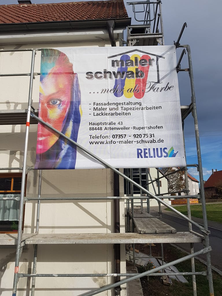 Fassadenarbeiten in Riedlingen von Malerbetrieb Schwab